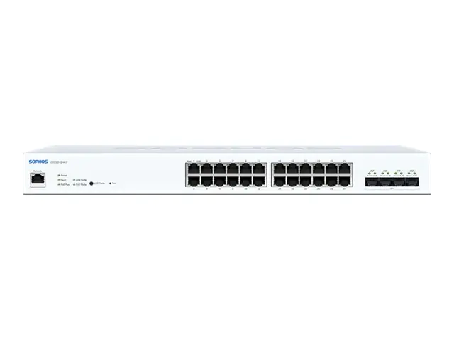 Sophos CS210-24FP - Switch - managed - 16 x 10/100/1000 (PoE+) + 8 x 100/1000/2.5G (PoE+) + 4 x 1 Gigabit / 10 Gigabit SFP+ - an Rack montierbar - PoE+ (410 W)