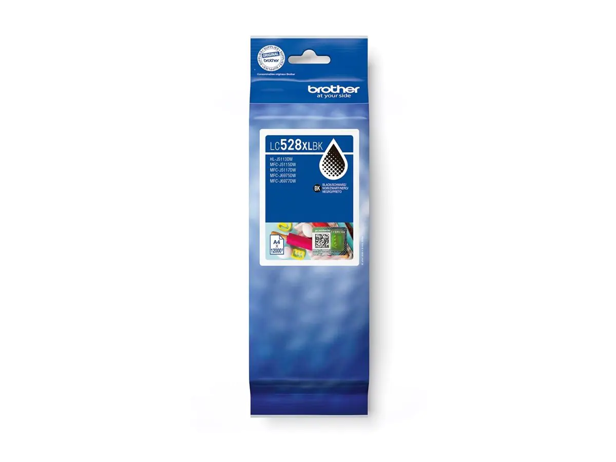 Brother LC528XLBK - Hohe Ergiebigkeit - Schwarz