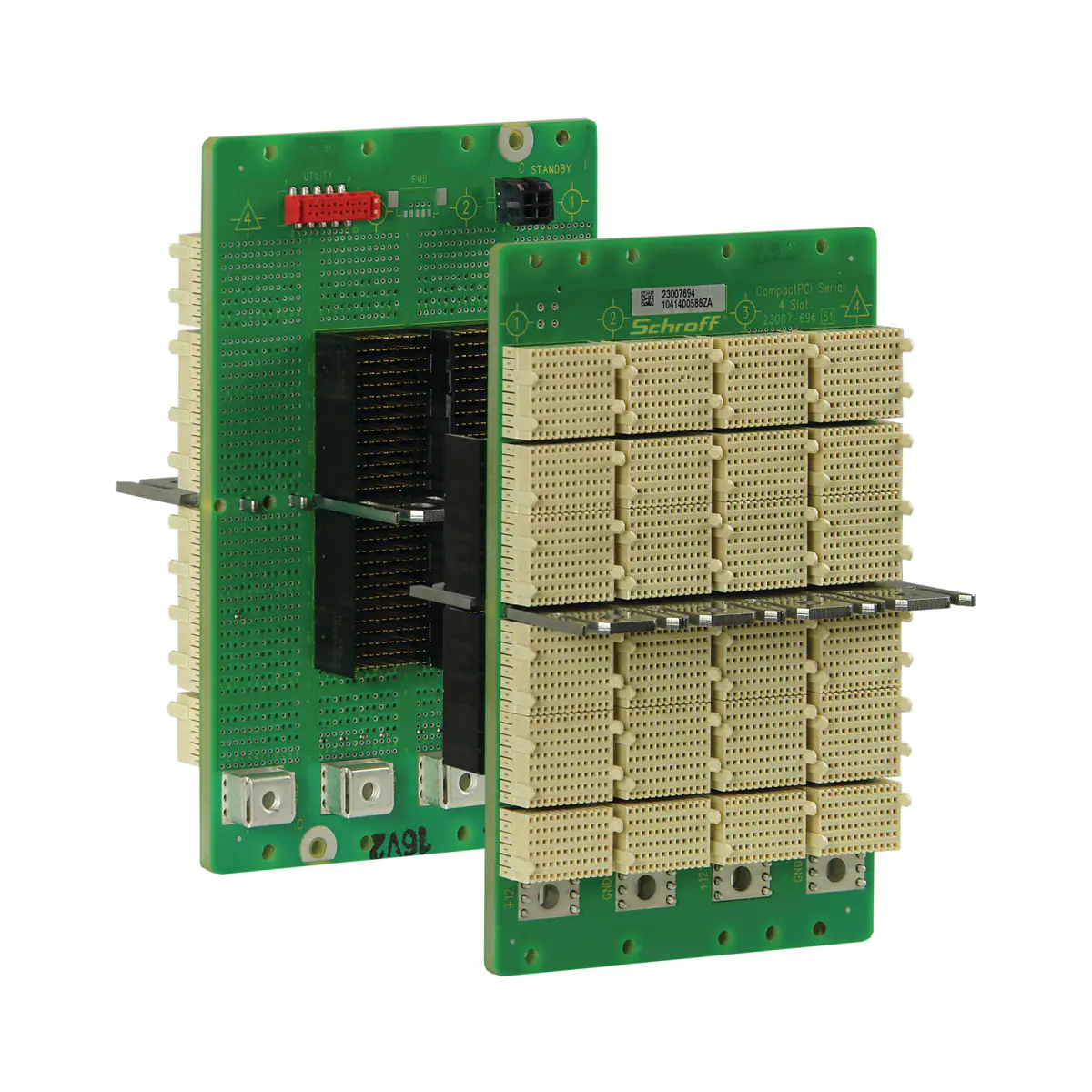 SCHROFF 23007694 19 Zoll CPCI Serielle Backplane - Rack-Zubehör