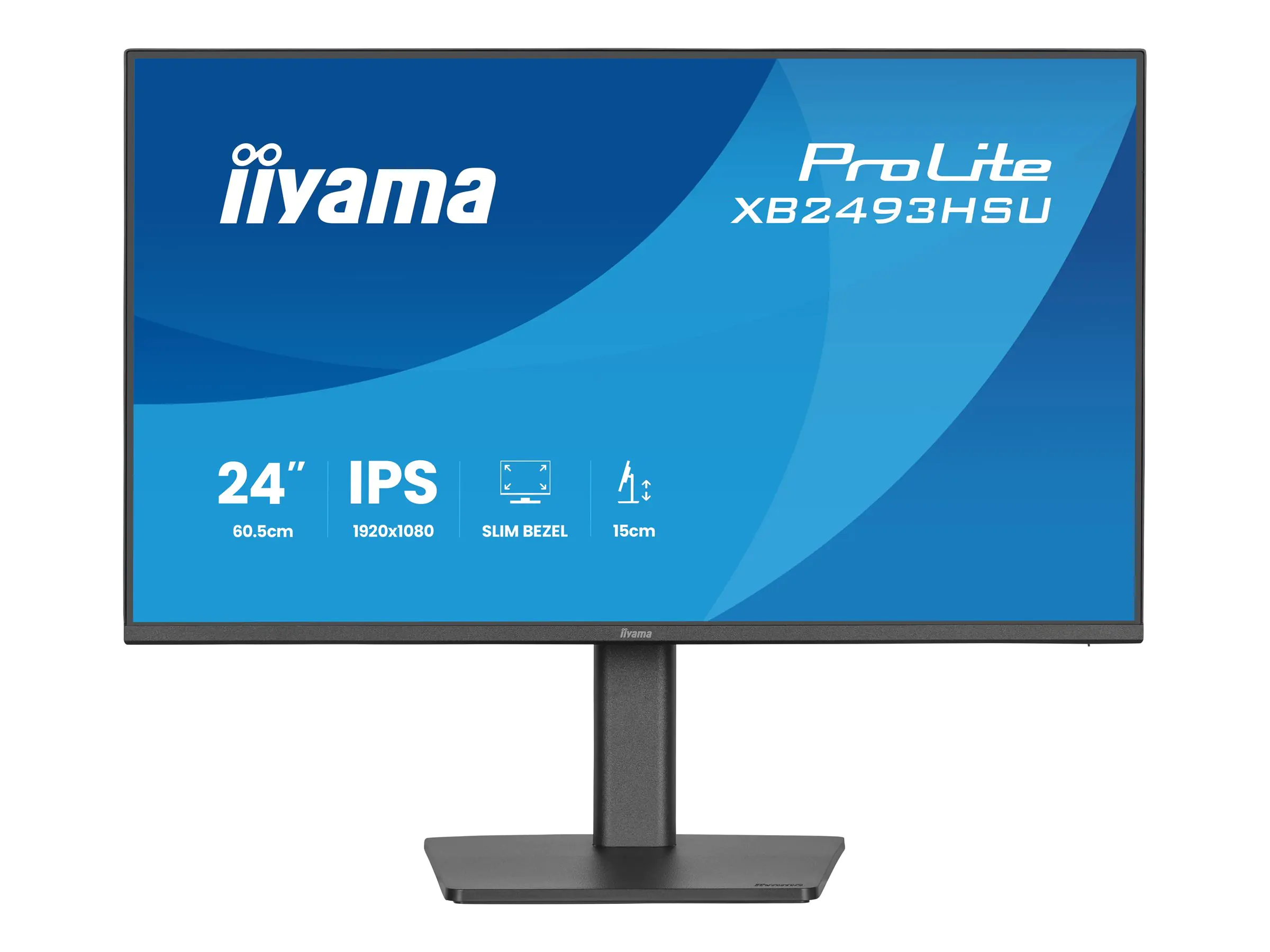 Iiyama ProLite XB2493HSU-B1 - LED-Monitor - 23.8" HDMI, DisplayPort - Lautsprecher - XB2493HSU-B1