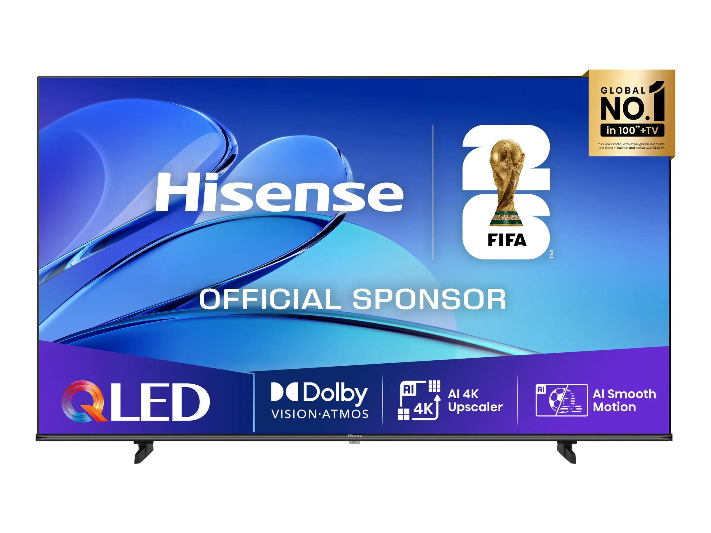Hisense 55E7Q - 139 cm (55") Diagonalklasse E7Q Series LCD-TV mit LED-Hintergrundbeleuchtung -