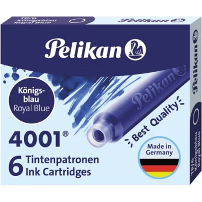 Pelikan Tintenpatrone 4001 TP/6 301176 königsblau 6 St./Pack. Pelikan Tintenpatrone 4001 TP/6 301176 königsblau 6 St./Pack.