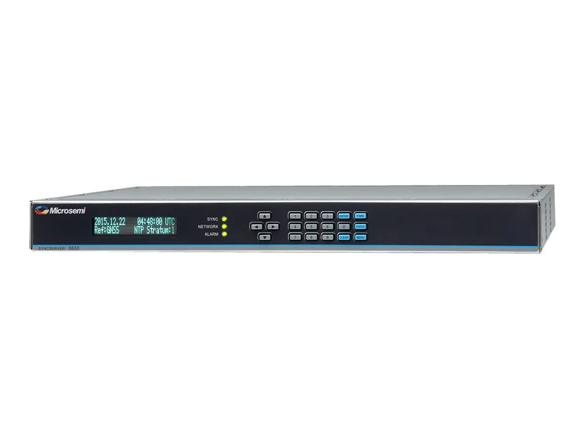 Microchip Technology Microchip SyncServer S650 - Netzwerk-Zeitserver