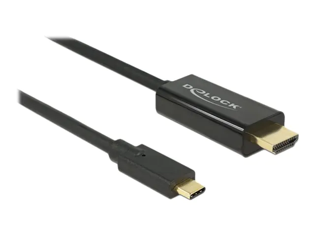 DeLOCK - Externer Videoadapter - Parade PS176 - USB-C - HDMI - Schwarz - retail DeLOCK - Externer Videoadapter - Parade PS176 - USB-C - HDMI - Schwarz - retail