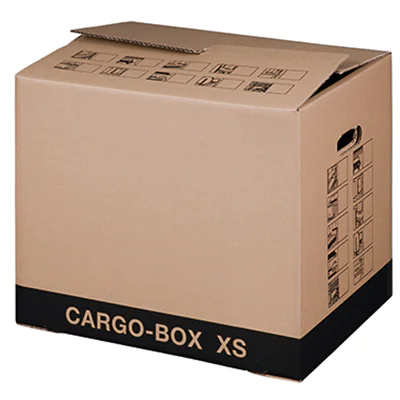 smartboxpro Umzugskarton Cargo Box 45,5 x 38 x 34,5 cm (B x H x T) 25kg Wellkarton braun smartboxpro Umzugskarton Cargo Box 45,5 x 38 x 34,5 cm (B x H x T) 25kg Wellkarton braun