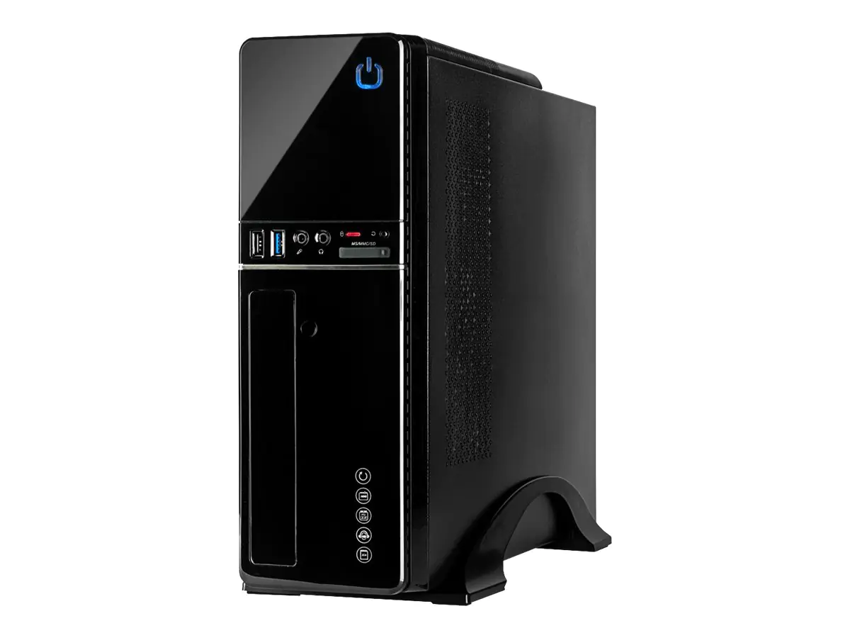 Inter-Tech IT-607 - Tower - Mini-ITX - ohne Netzteil - USB/Audio