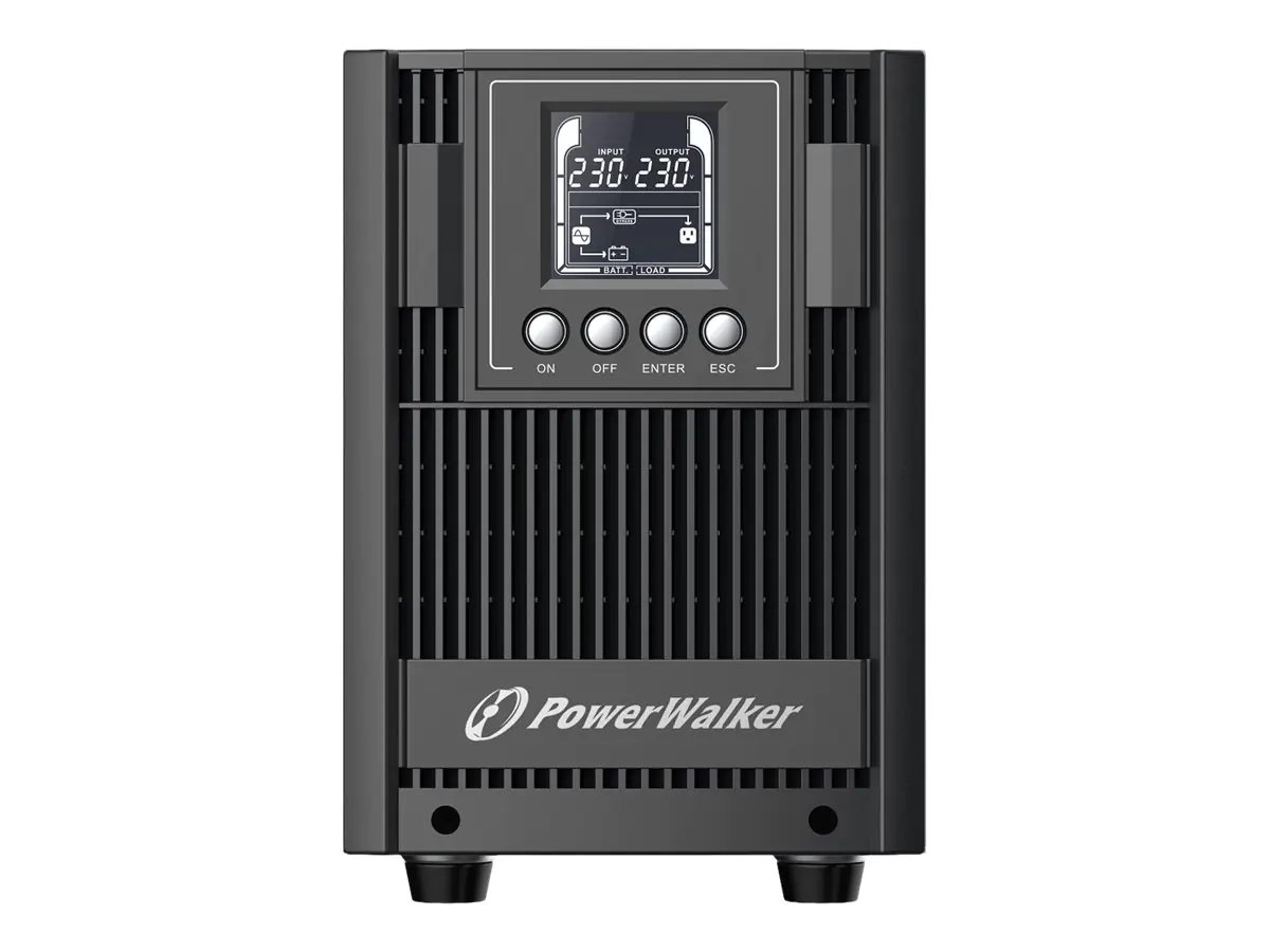 PowerWalker VFI 2000 AT FR - USV - Wechselstrom 80-300 V - 1800 Watt - 2000 VA - 9 Ah - RS-232, USB - Ausgangsanschlüsse: 4