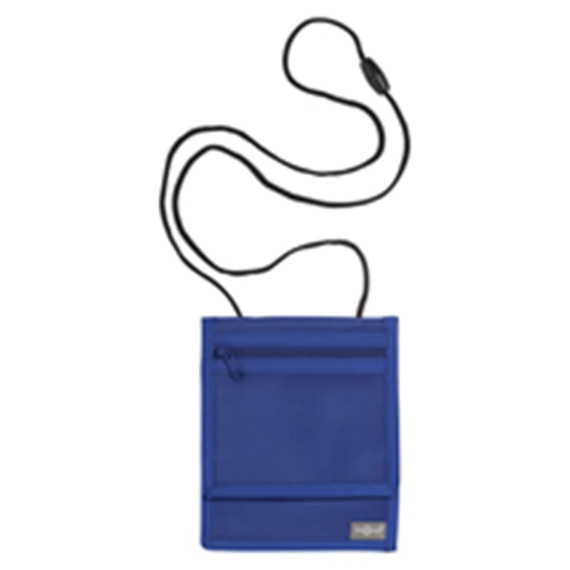 Pagna 99508-06, Gesäßtasche, Fronttasche, Reißverschlusstasche, 2 Taschen, Blau, Monochromatisch, Nylon