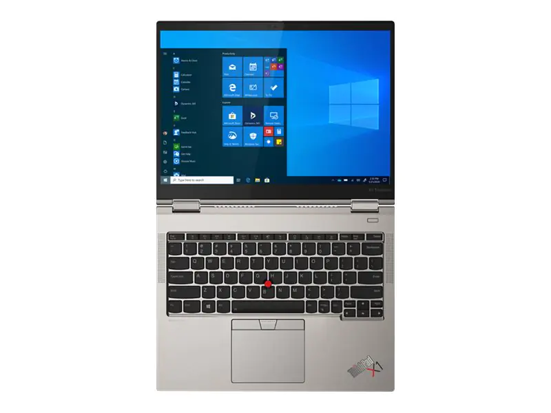 Lenovo ThinkPad X1 Titanium Yoga Gen 1 20QA - Flip-Design - Intel Core i7 1160G7 / 2.1 GHz - Evo - Win 10 Pro 64-Bit - Iris Xe Graphics - 16 GB RAM - 512 GB SSD NVMe - 34.3 cm (13.5") IPS Touchscreen 2256 x 1504 (QHD) - Wi-Fi 6 - 4G LTE-A - Titan - kbd: D
