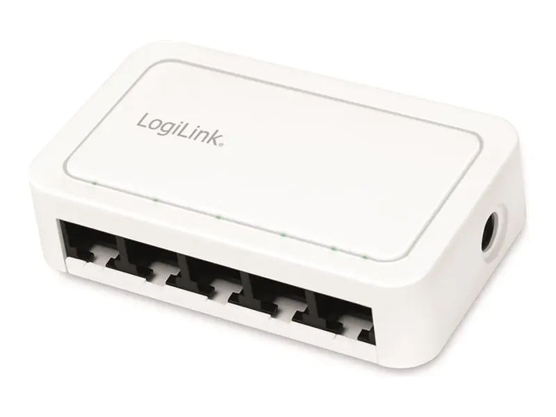 LogiLink Switch - 5 x 10/100/1000 - Desktop NS0114