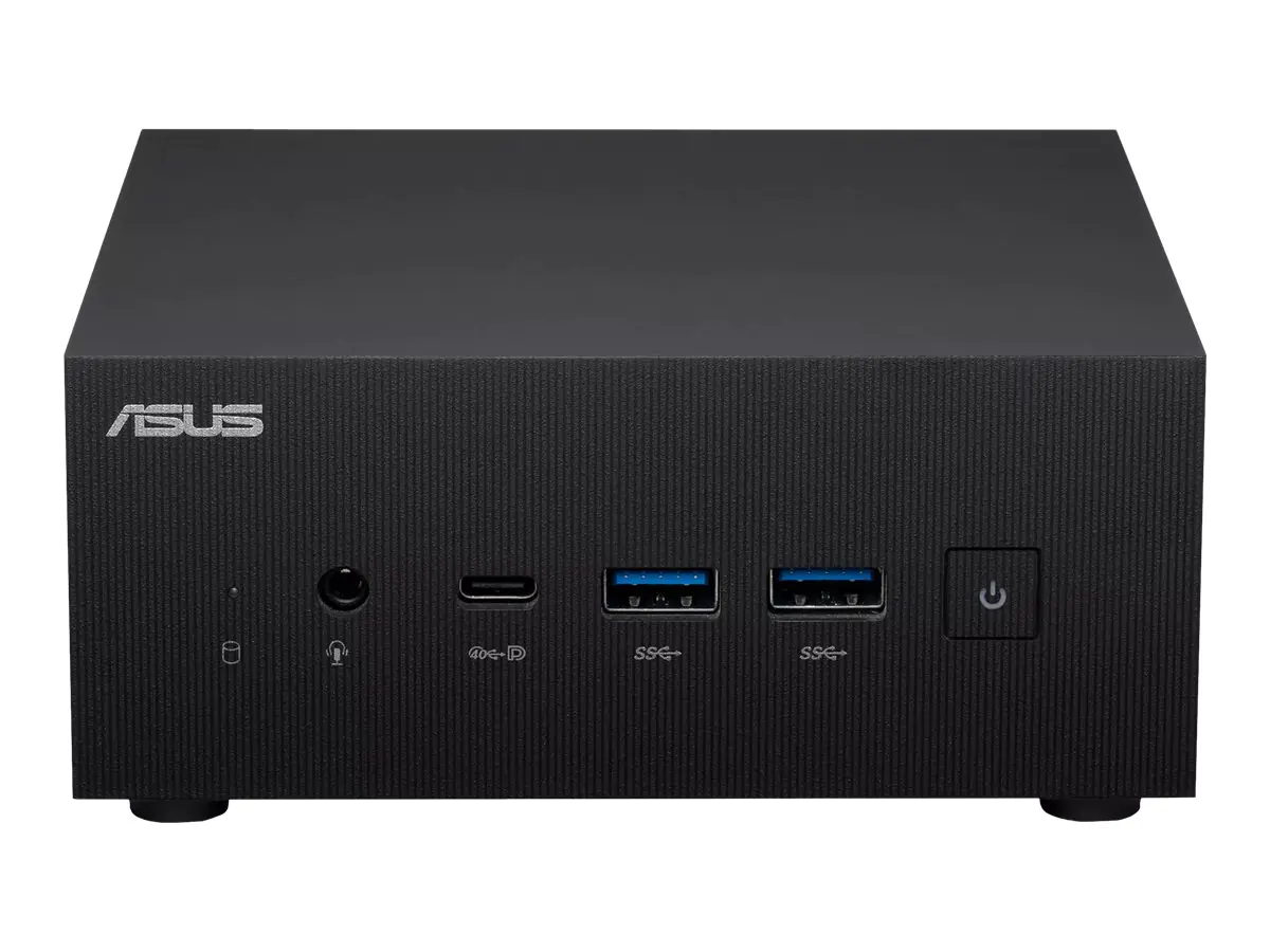 ASUS ExpertCenter PN53 BBR777HD - Barebone - Mini-PC - 1 x Ryzen 7 7735H / 3.2 GHz - RAM 0 GB - Radeon 680M - 1GbE, 2.5GbE, Bluetooth 5.2, Wi-Fi 6E - WLAN: Bluetooth 5.2, 802.11a/b/g/n/ac/ax (Wi-Fi 6E) - Schwarz
