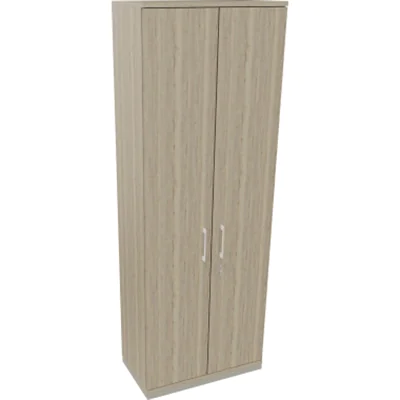 Flügeltürenschrank 6OH B800xT442xH2221 si/Eiche Nat Flügeltürenschrank 6OH B800xT442xH2221 si/Eiche Nat