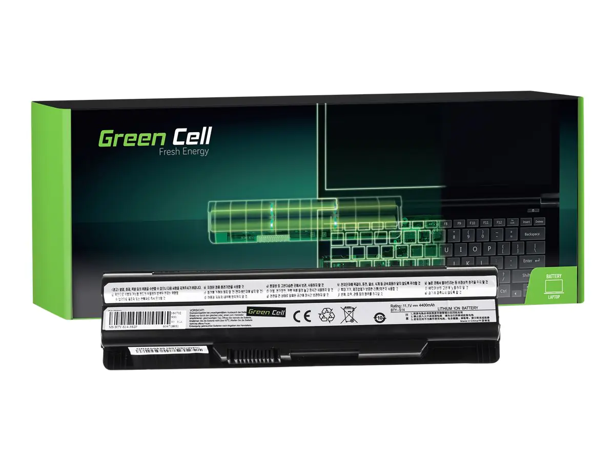 Green Cell Laptop-Batterie (gleichwertig mit: MS05