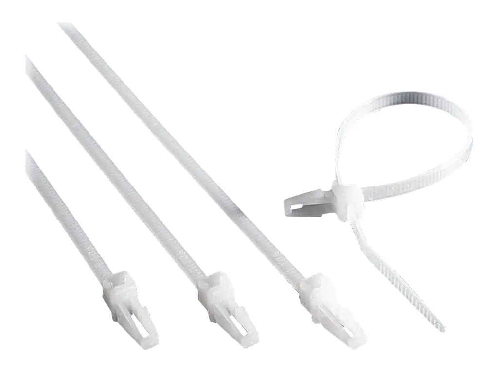 Rittal - Kabelklammer - weiß (Packung mit 100)
