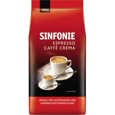 JACOBS Kaffee Sinfonie Caffe Crema Espresso 4019141 ganze Bohne 1.000g JACOBS Kaffee Sinfonie Caffe Crema Espresso 4019141 ganze Bohne 1.000g