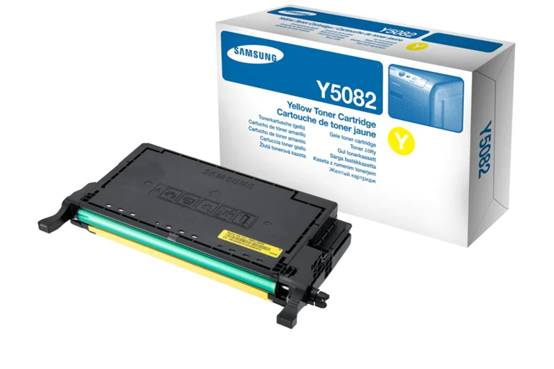 Samsung CLT-Y5082S - Low Yield - Gelb - Original - Tonerpatrone - für CLP-620ND, 670N, 670ND; CLX-6220FX, 6250FX