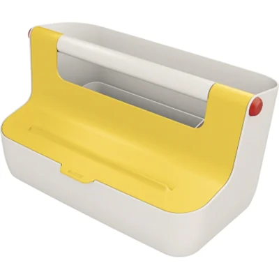 Leitz Aufbewahrungsbox Cosy 61250019 367x196x214mm ABS gelb Leitz Aufbewahrungsbox Cosy 61250019 367x196x214mm ABS gelb