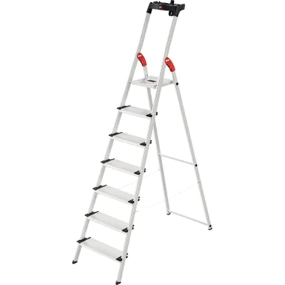 Hailo Stehleiter L80 ComfortLine 8040-707 7Stufen Hailo Stehleiter L80 ComfortLine 8040-707 7Stufen