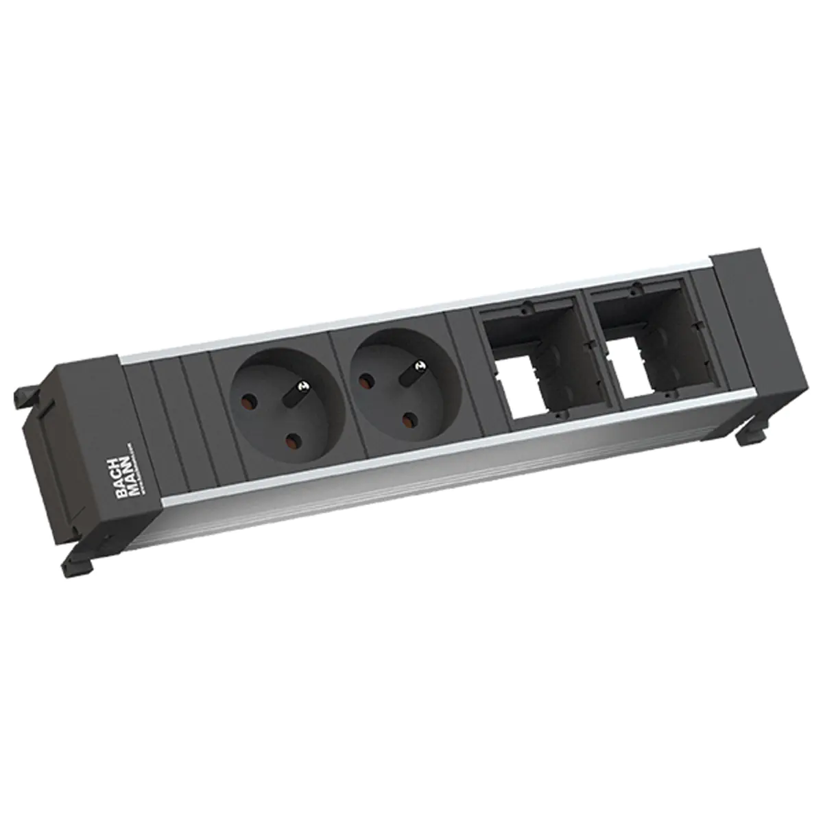 Bachmann POWER FRAME - Größe M - Steckdosenleiste - AC - Eingabe, Eingang GST18i3 - Ausgangsanschlüs