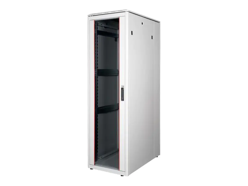 Equip Dynamic Flex Line - Schrank Netzwerkschrank - 600x1000 mm, mit Glastür, abnehmbare und
