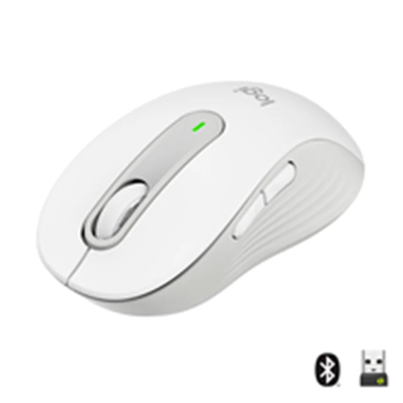 Logitech Signature M650 - Maus - optisch - 5 Tasten - kabellos - 2.4 GHz, Bluetooth - Logitech Logi Bolt USB-Receiver - Off-White Logitech Signature M650 - Maus - optisch - 5 Tasten - kabellos - 2.4 GHz, Bluetooth - Logitech Logi Bolt USB-Receiver - Off-White