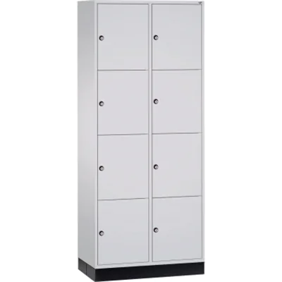 C+P Schließf.schrank 8470202S10003 8Fächer 1950x820x500mm lgr/lgr
