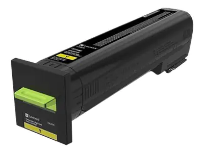 Lexmark - Gelb - Original - Tonerpatrone LCCP, LRP, Lexmark Corporate - für Lexmark CS820, CX820, CX825, CX860 Lexmark - Gelb - Original - Tonerpatrone LCCP, LRP, Lexmark Corporate - für Lexmark CS820, CX820, CX825, CX860