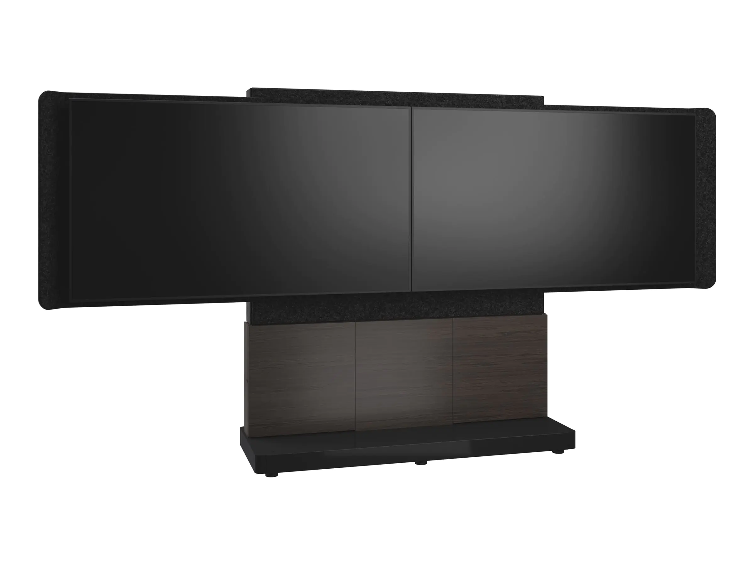 Middle Atlantic Products Middle Atlantic Forum - Aufstellung - für 2 LCD-Displays