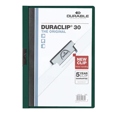 DURABLE Klemmmappe DURACLIP 30 220032 DIN A4 Hartfolie petrol DURABLE Klemmmappe DURACLIP 30 220032 DIN A4 Hartfolie petrol
