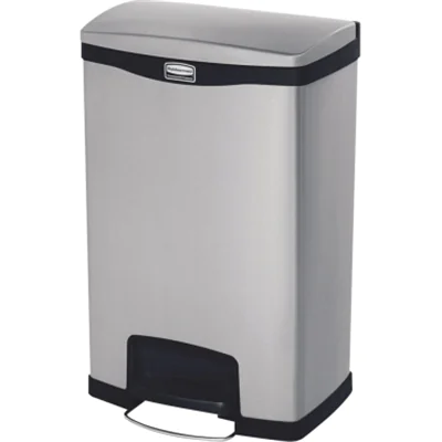 Rubbermaid Tretabfalleimer Slim Jim 1901992 Metall 50l Rubbermaid Tretabfalleimer Slim Jim 1901992 Metall 50l