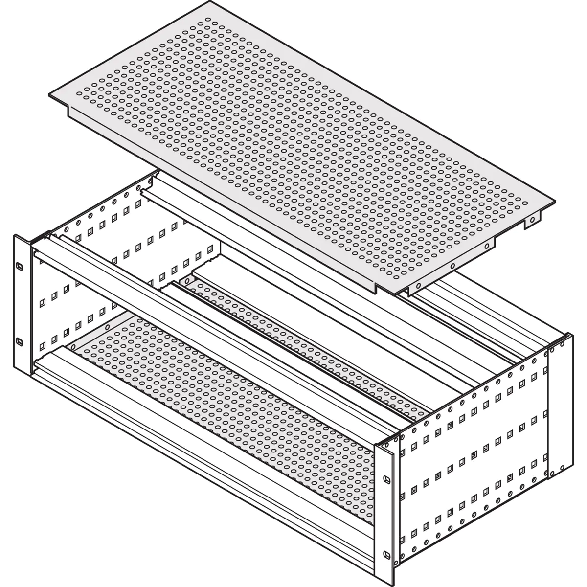 SCHROFF COVER PLATE 84HP 175D