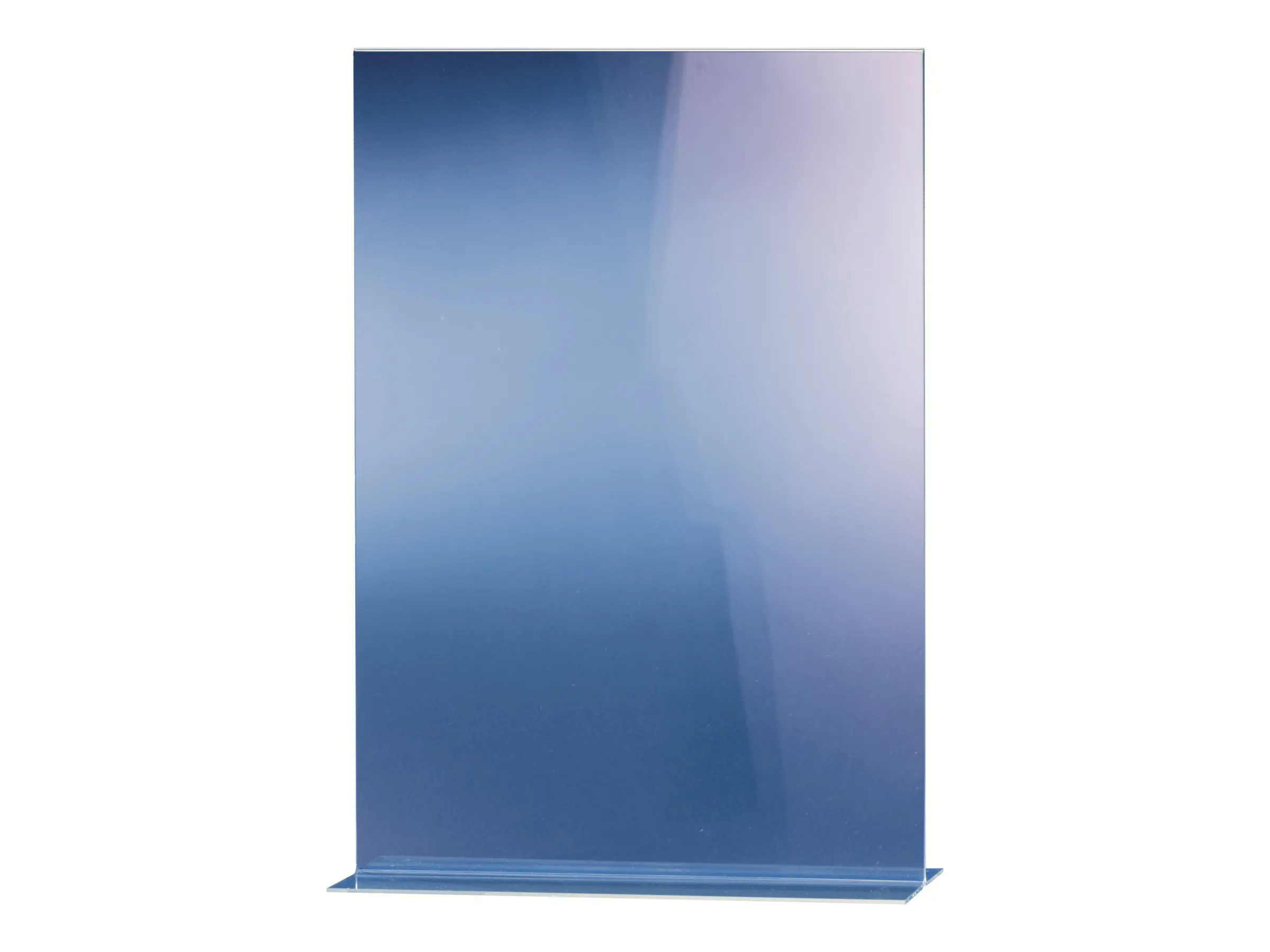 SIGEL Tischaufsteller TA220 DIN A4 210x300mm T-Form Acryl glasklar