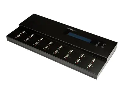StarTech 1:15 Standalone USB Duplizierer und Löscher - für USB Sticks - USB Kopierer - USB Laufwerksduplizierer - USB-Disk-Duplikator - 15 Schächte