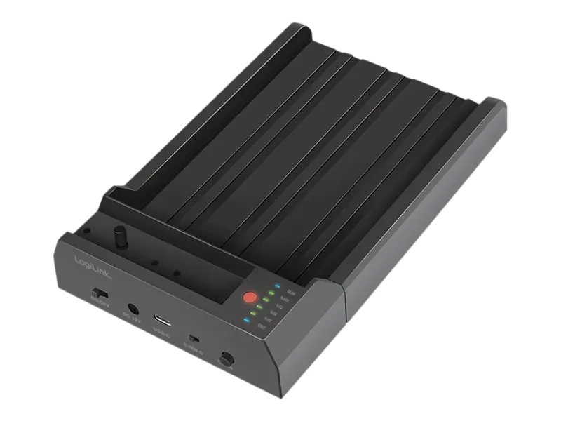 LogiLink Quickport - HDD / SSD Dockingstation Schächte: 2 - 2,5" / 3,5" gemeinsam genutzt, M.2