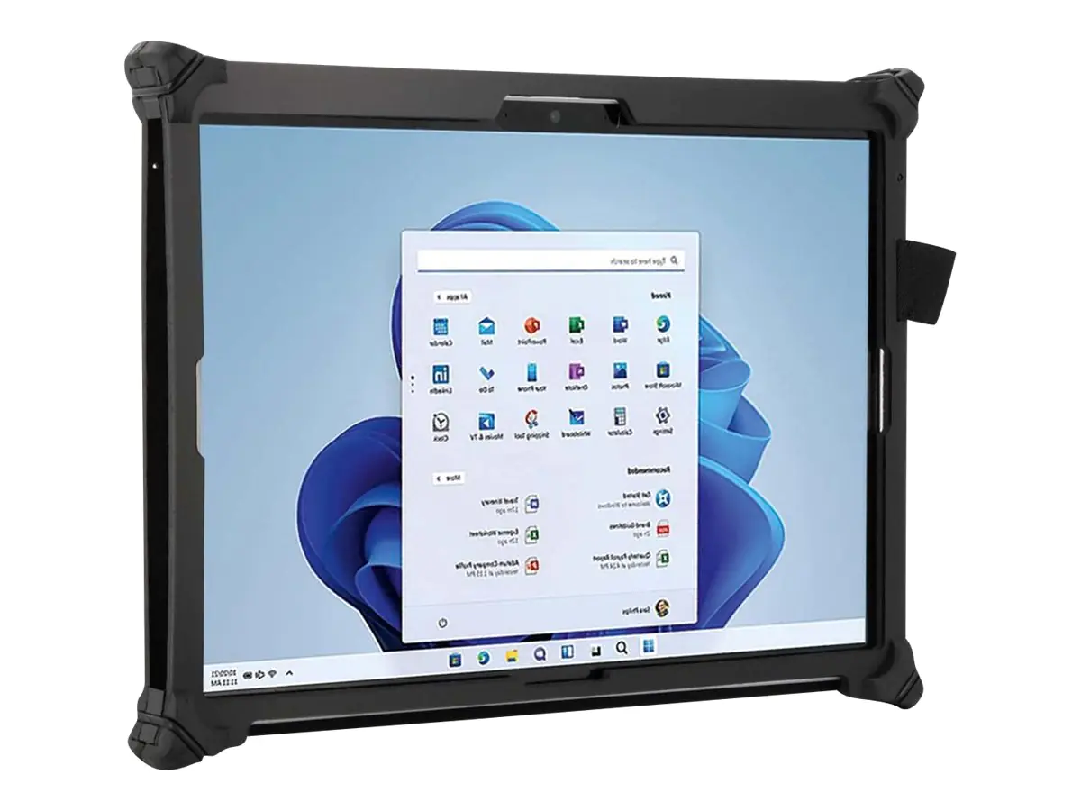 Mobilis RESIST Pack - Hintere Abdeckung für Tablet - widerstandsfähig - Schwarz - für Microsoft Surface Pro 8