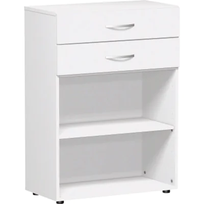 Geramöbel Regal Flex S-383600-W 3OH 3Böden 800x1.104x420mm ws