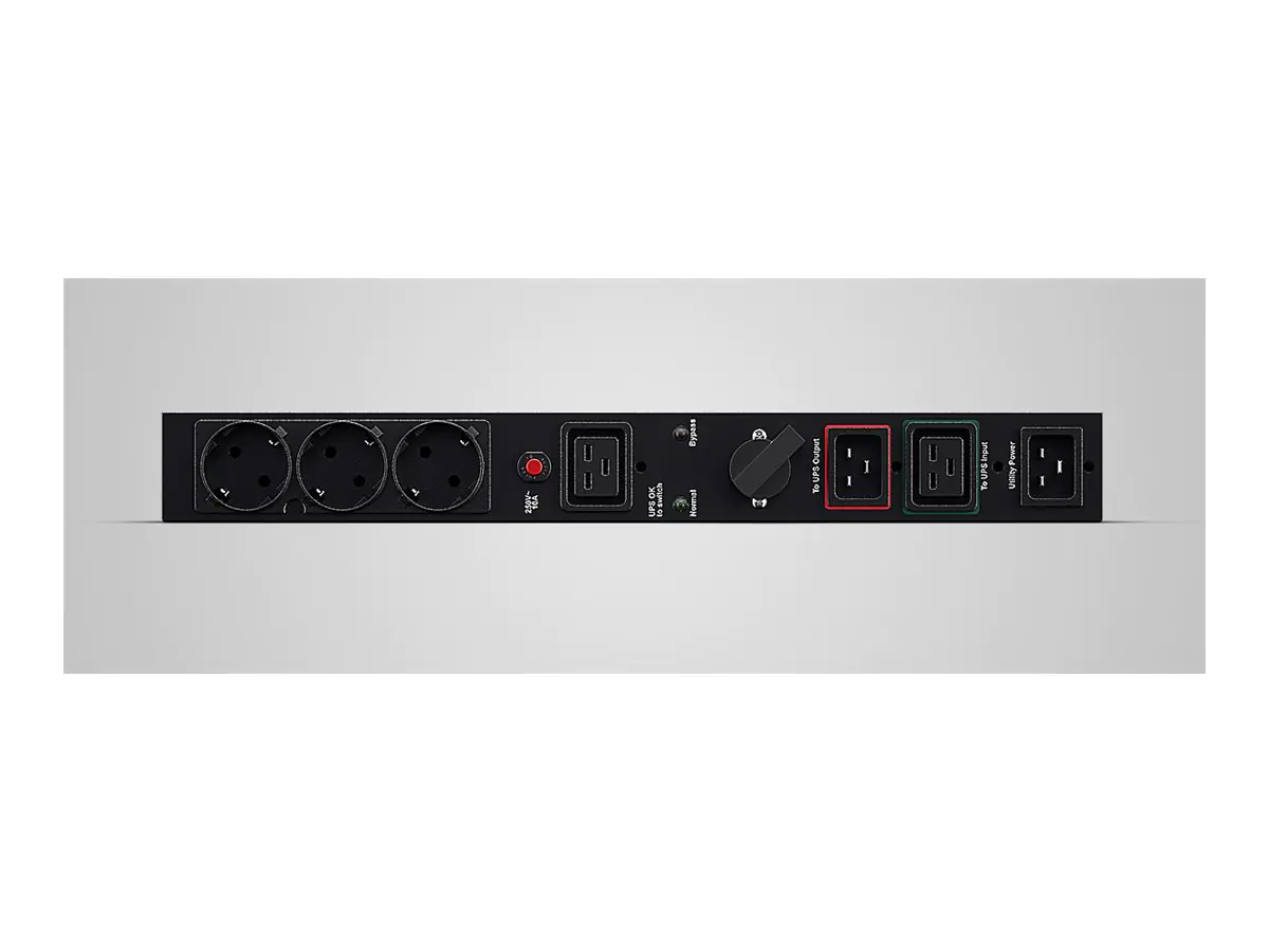 CyberPower Systems CyberPower Maintenance Bypass PDU MBP20HVDE3 - Stromverteilungseinheit (Rack - einbaufähig)