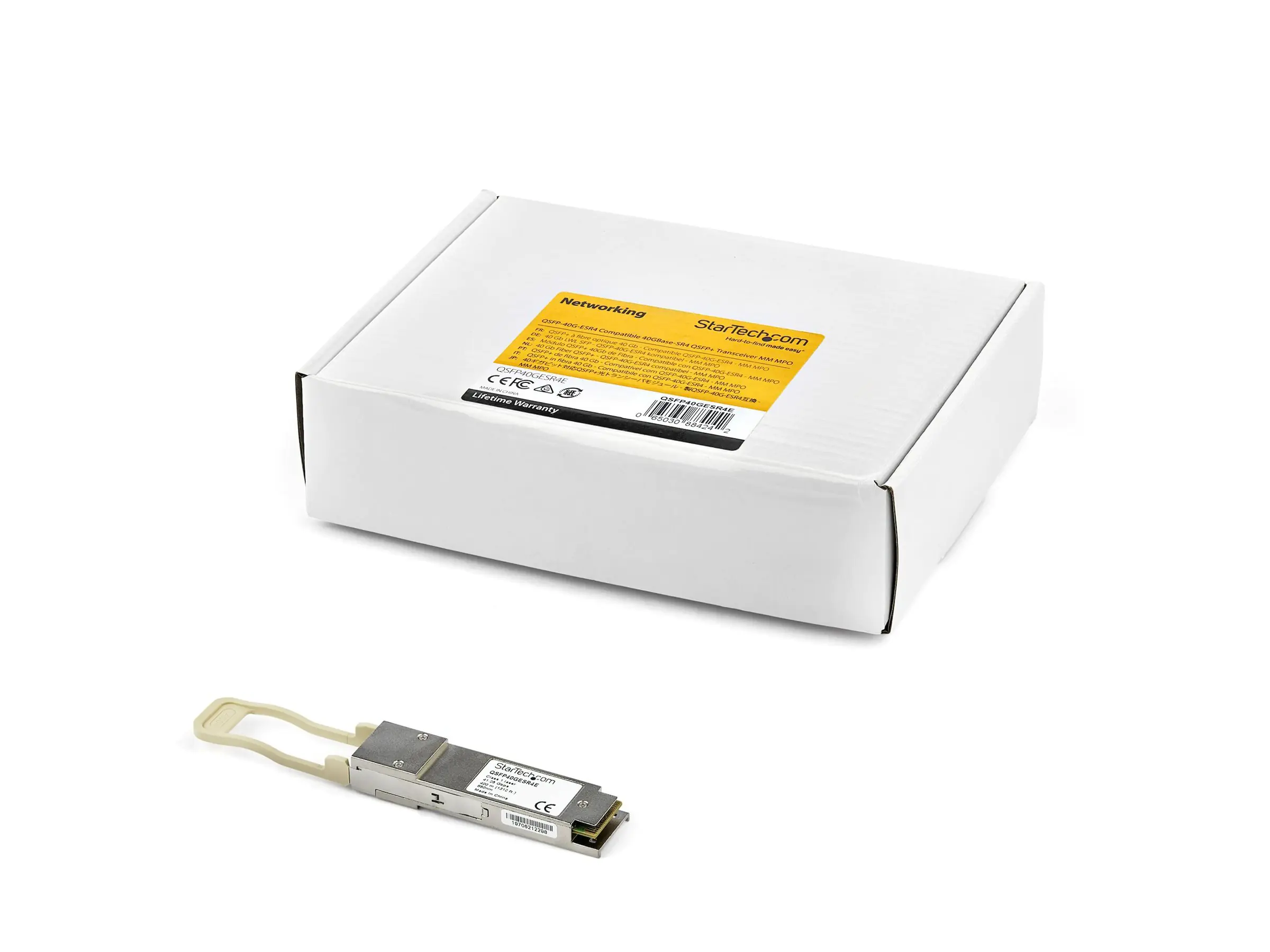 StarTech.com 10319-ST Transceiver Modul (QSFP Module, 40GBase-SR4 Extreme Networks kompatibel,