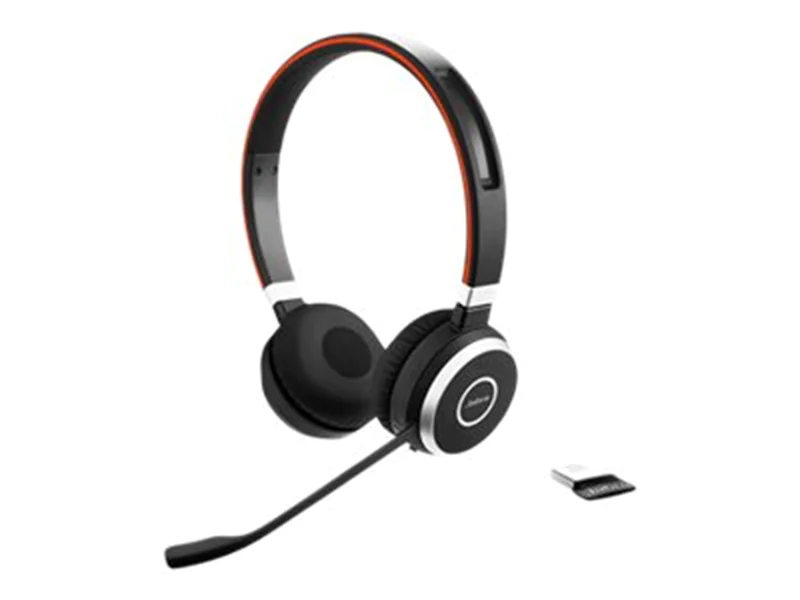 Jabra Evolve 65 SE UC Stereo - Headset - On-Ear - Bluetooth - kabellos - USB - optimiert für UC - für Jabra Evolve; LINK 380a MS