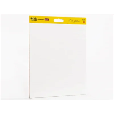 Post-it Flipchartblock Meeting Chart 60,9 x 50,8 cm (B x H) blanko 90g/m² 20 Bl./Block 2 St./Pack.