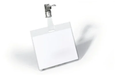 DURABLE Namensschild 800319 90x60mm Kunststoff tr 25 St./Pack.