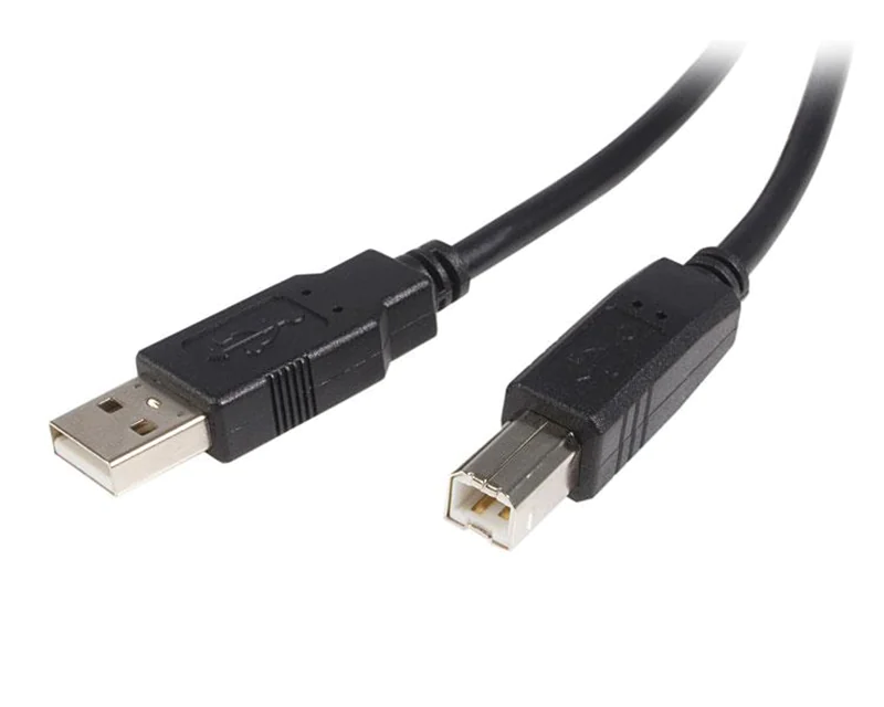 StarTech 5m USB 2.0 A auf B Kabel - St/St - USB-Kabel - USB (M) zu USB Typ B (M) - USB 2.0 - 5 m - Schwarz StarTech 5m USB 2.0 A auf B Kabel - St/St - USB-Kabel - USB (M) zu USB Typ B (M) - USB 2.0 - 5 m - Schwarz