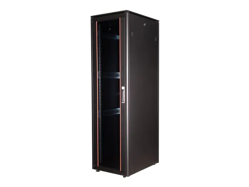 Equip Dynamic Flex Line - Schrank Netzwerkschrank - 600x800 mm, mit Glastür, abnehmbare und