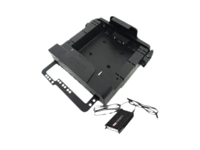 Gamber-Johnson Docking Station - Kit - Dockingstation - 10Mb LAN - mit Lind 20-60 VDC isolierte Stromversorgung - Europa - für Zebra ET50 (8.3 Zoll), ET55 (8.3 Zoll)