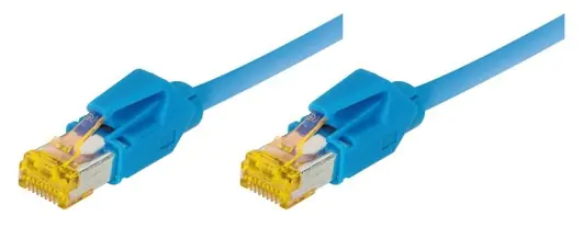 exertis Connect - Patch-Kabel - RJ-45 (M) zu RJ-45 (M) - 3 m - SFTP - CAT 6a - halogenfrei - Blau