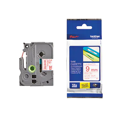 Brother TZe-222 - Rot auf Weiß - Rolle (0,9 cm x 8 m) 1 Kassette(n) laminiertes Band - für Brother PT-D210, D600, H110, P750, P950; P-Touch Cube PT-P300; P-Touch Cube Pro PT-P910 Brother TZe-222 - Rot auf Weiß - Rolle (0,9 cm x 8 m) 1 Kassette(n) laminiertes Band - für Brother PT-D210, D600, H110, P750, P950; P-Touch Cube PT-P300; P-Touch Cube Pro PT-P910
