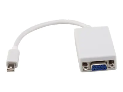 Secomp ROLINE Mini DisplayPort-VGA Adapter - Videokonverter - DisplayPort, RGB, VGA - weiß
