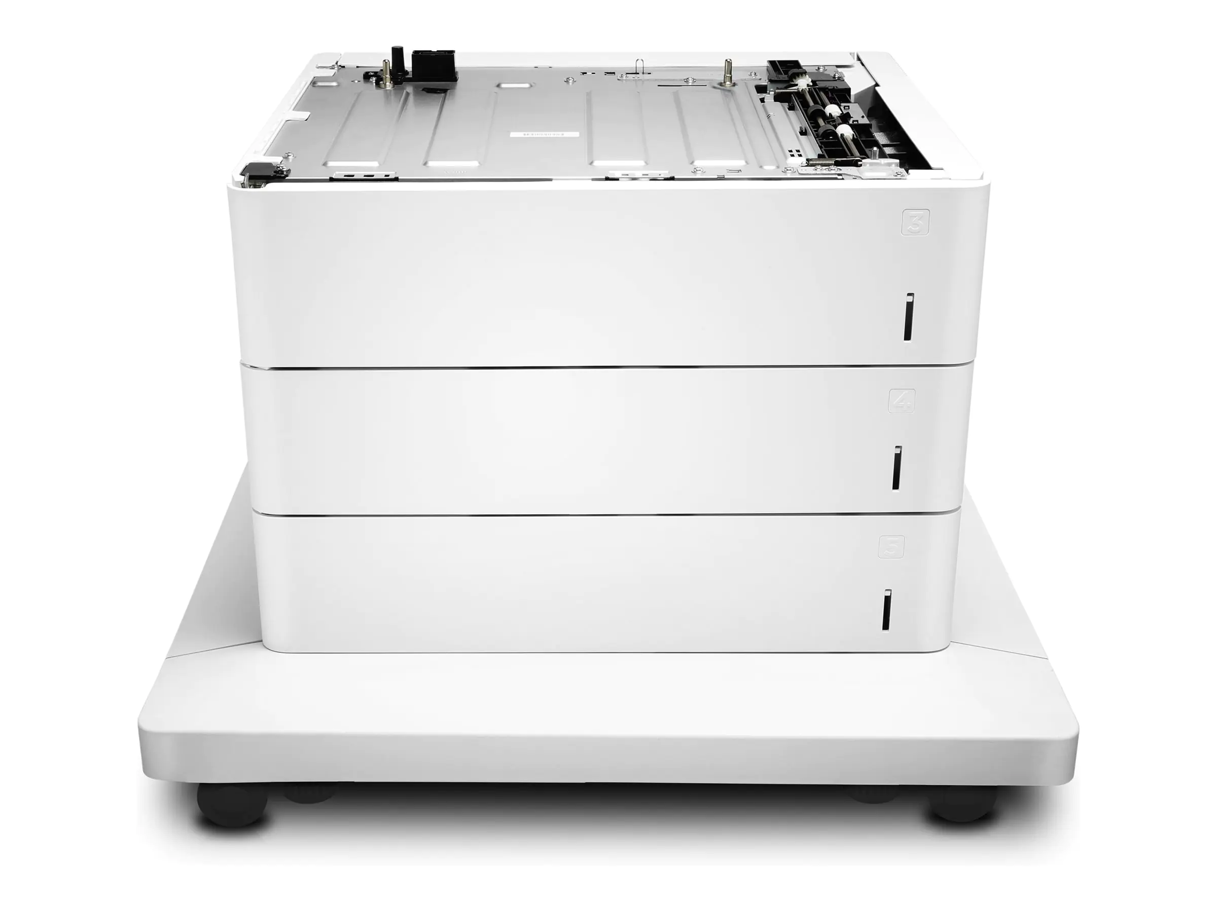 HP Papiereinzug und Ständer - Medienfach / Zuführung - 1650 Blätter in 3 Schubladen (Trays) P1B11A