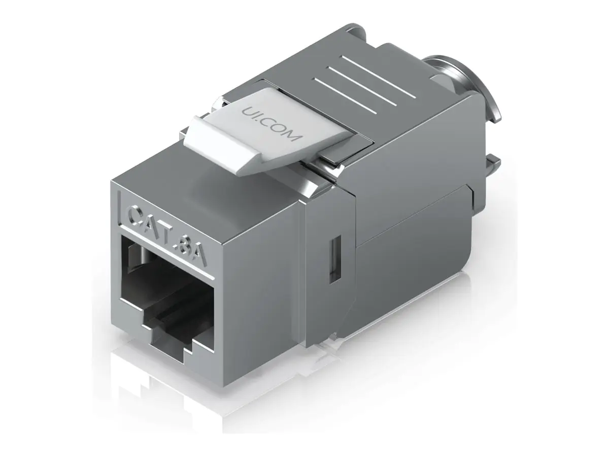 Ubiquiti UniFi - Modularer Einschub (Kopplung) - Keystone - oberflächenbündig montierbar - CAT 6a -
