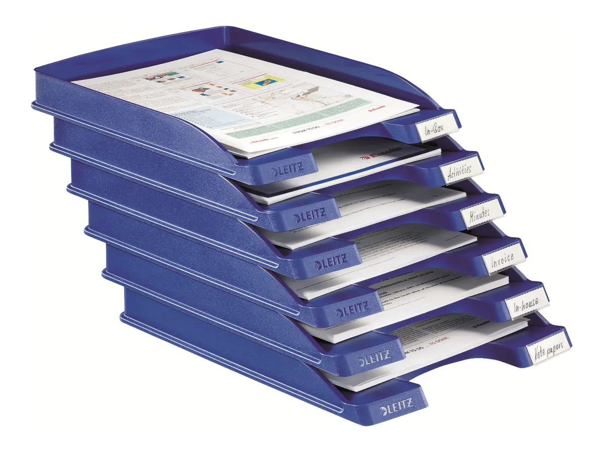 Esselte Leitz Plus Slim - Briefablage - für A4 (210 x 5237-00-35